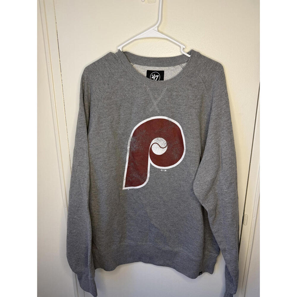 Gray Washed Style Sweatshirt